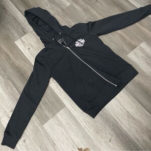 Harley Davidson Women's Special Racer Zip Front Hoodie Sweatshirt Jacket Small